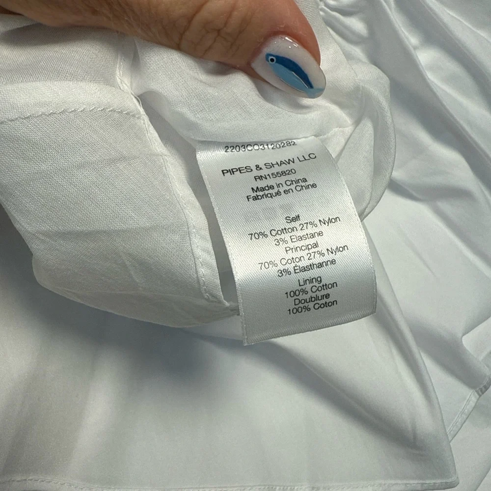 Veronica Beard Iker Dress – White, Size 0
🤍 NWT | $498 Retail - Picture 3 of 6